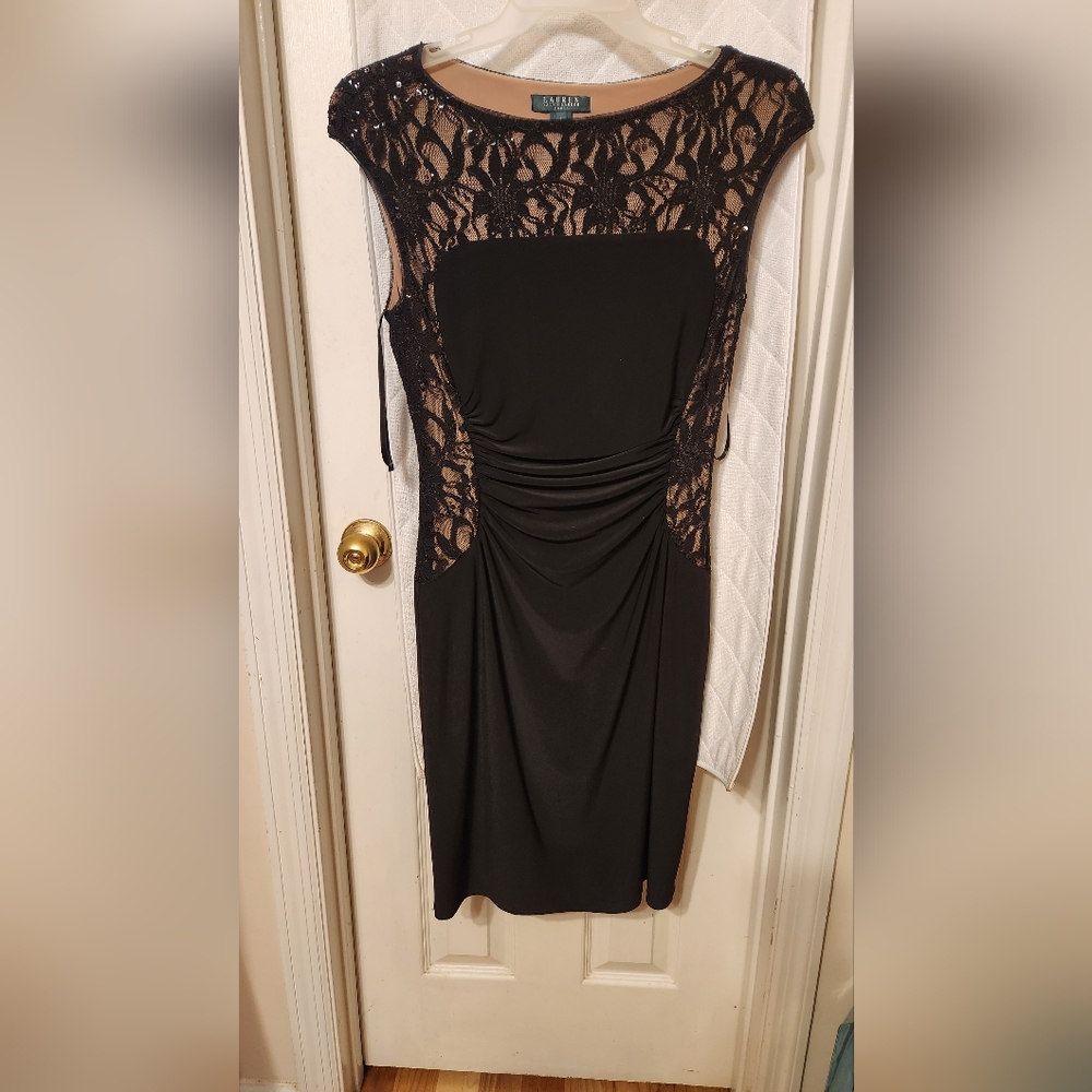 Black Ralph Lauren Dress Size 8